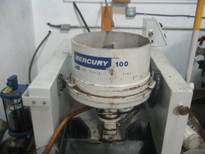 Mercury 100 Centrifugal Disc Polisher