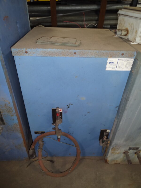 Rapid 750A 208/12V Water-Cooled Rectifier