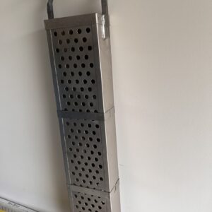 Titanium Anode Baskets, 6X2.5X30H w/ 4” Hooks, Qty 6