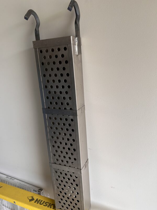 Titanium Anode Baskets, 6X2.5X30H w/ 4” Hooks, Qty 6